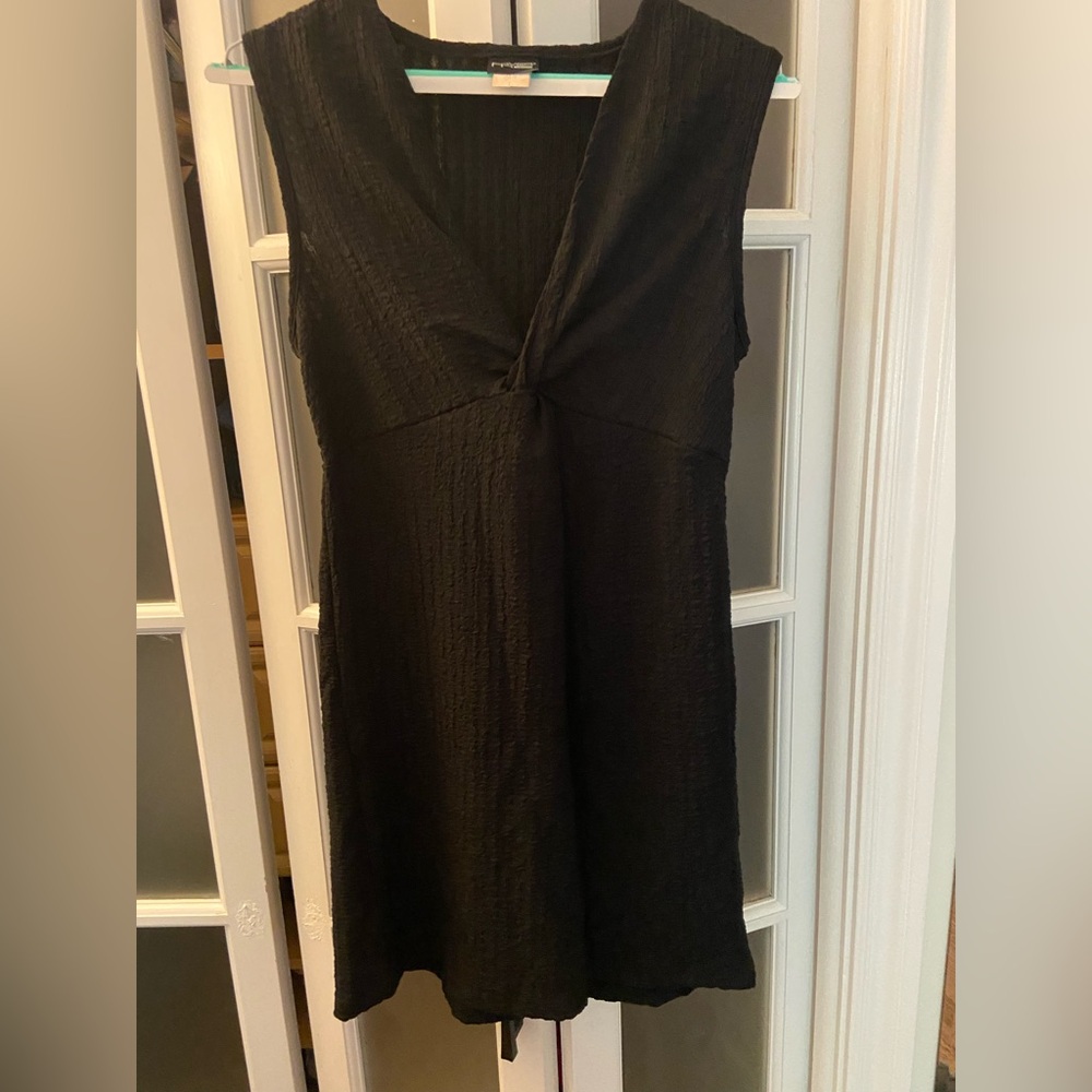 Cover me Black Sleeveless bathing suit cover